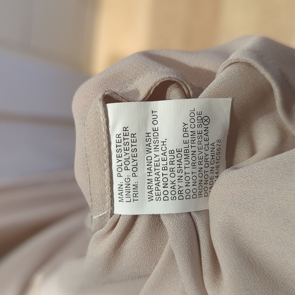 Cream Full Length Dress - Picture 5 of 7